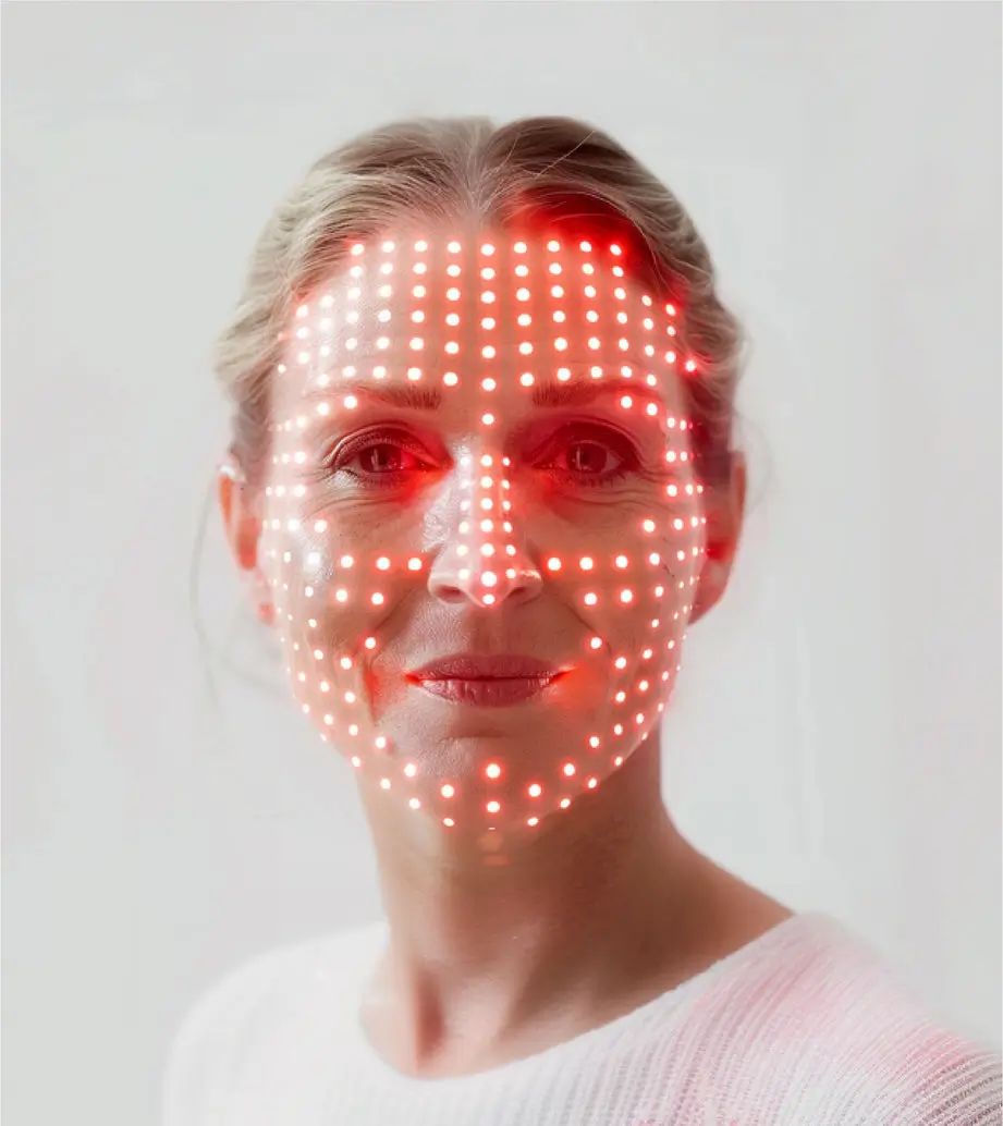 red light therapy mask